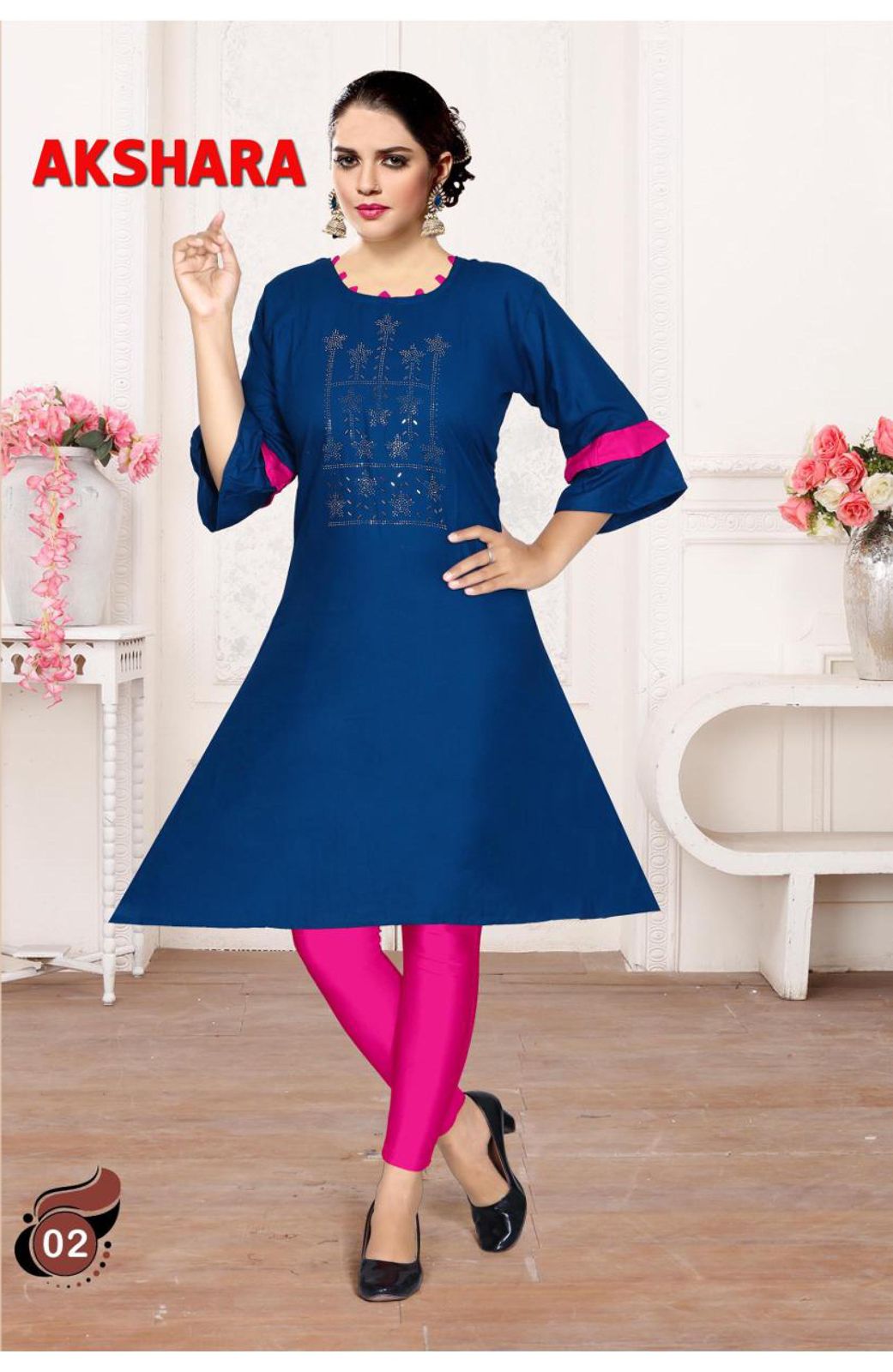 Beauty Queen Akshara 1 Casual Daily Wear Rayon Printed Kurti Collection